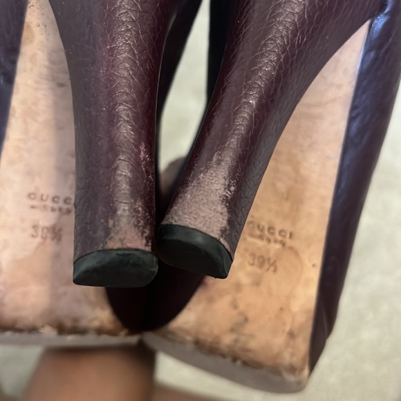 Authentic Gucci platform pumps - Picture 5 of 11